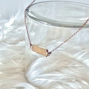 Rifle + Radford druzy necklace